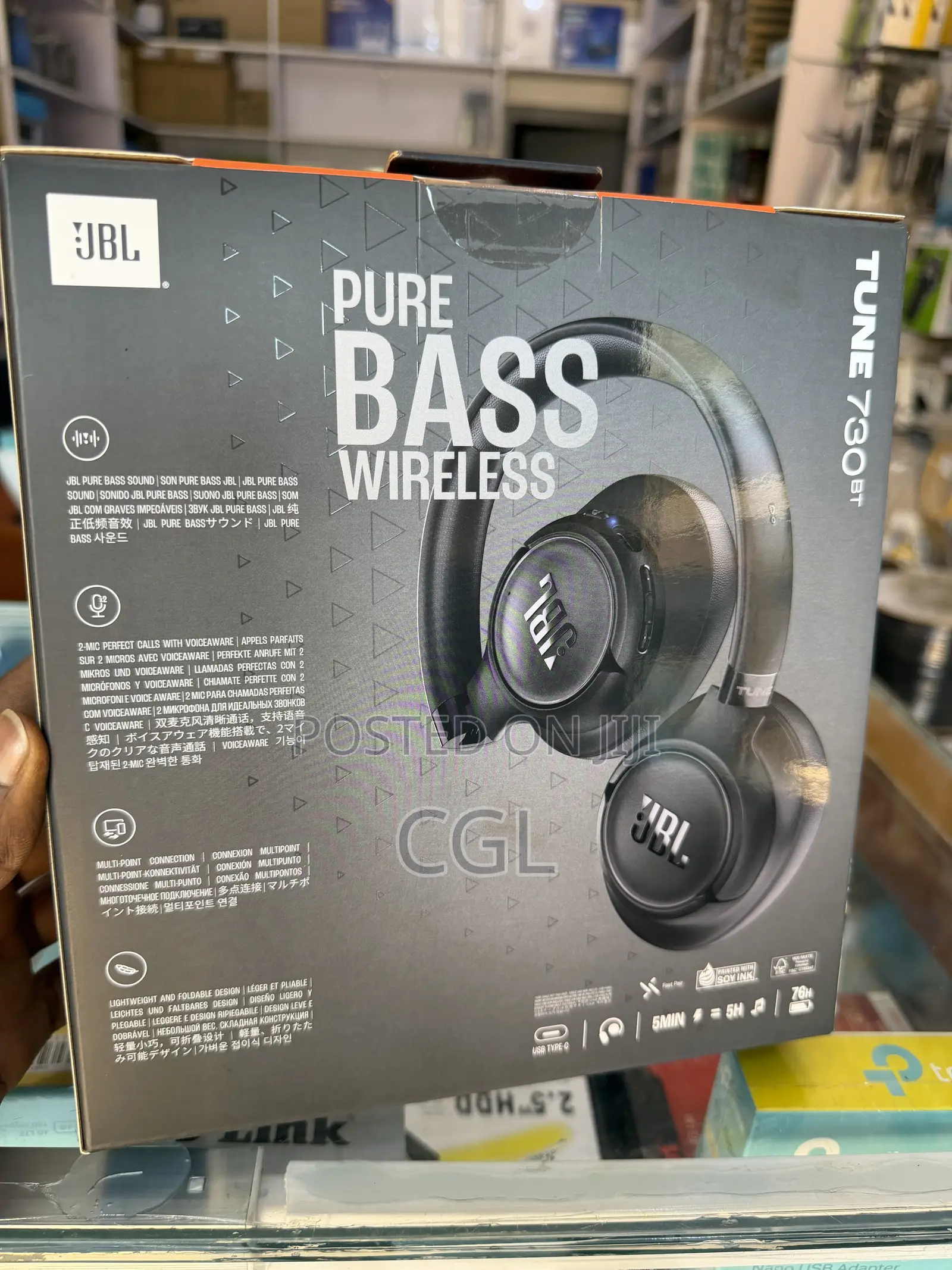 Original Bluetooth JBL Tune 730bt Headphones