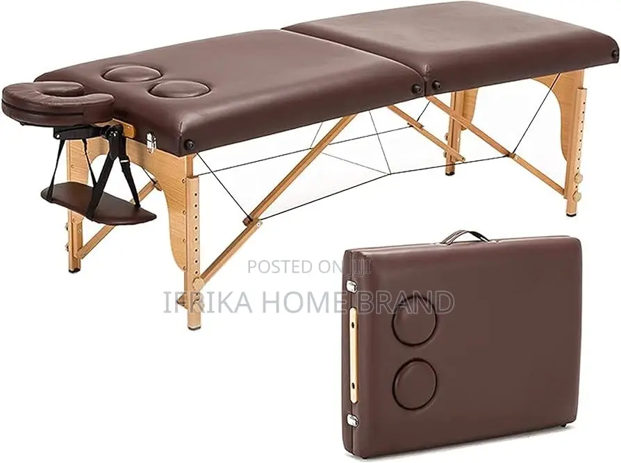 Portable Folding Massage Table With Head Ventilation Hole