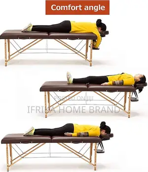 Portable Folding Massage Table With Head Ventilation Hole