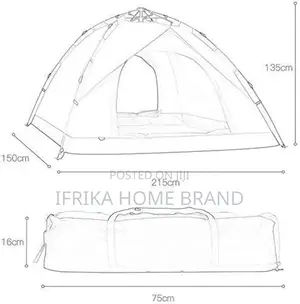 1-4 People Fully Automatic Outdoor Speed Open Camping Tent