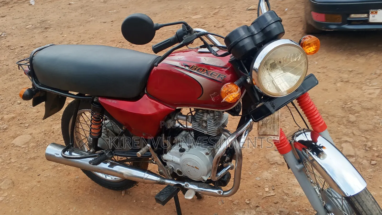 Bajaj Boxer 100 2017 Red