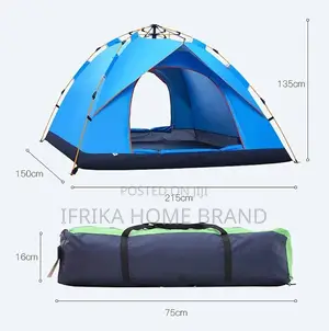 8 People Automatic Pop-Up Camping Tent With Quick-Opening Mechanism