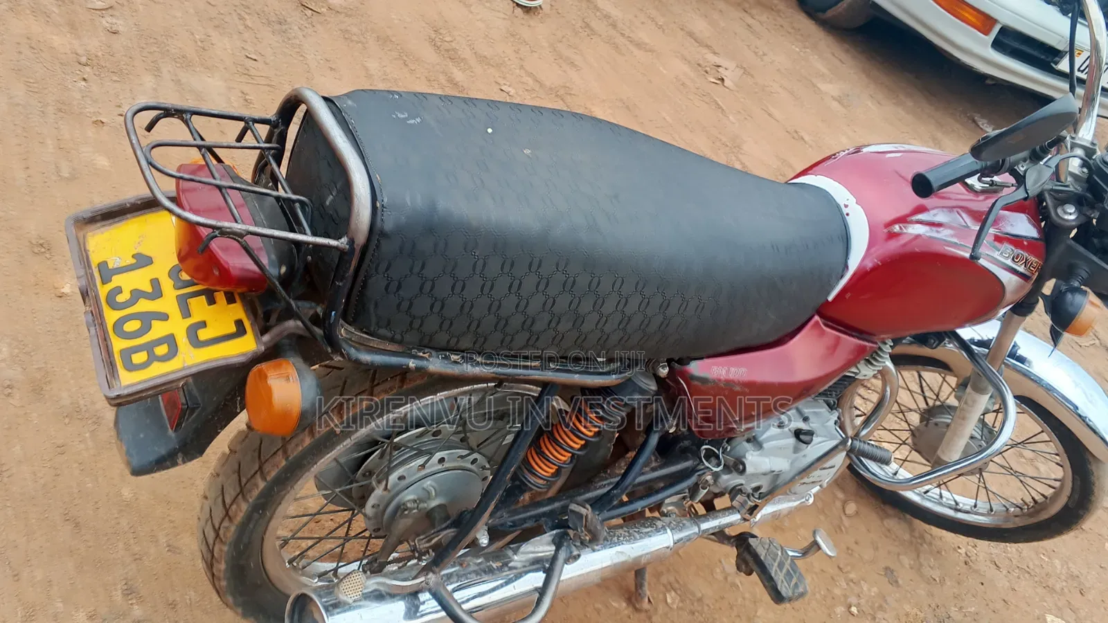 Bajaj Boxer 100 2016 Red