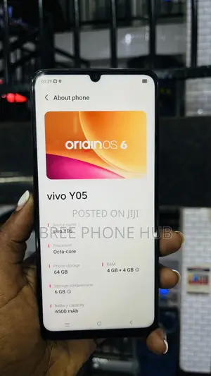 Vivo Y05 64 GB Black
