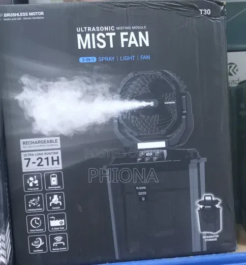 Ultrasonic Mist Fan