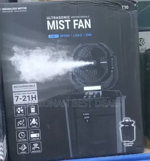 Ultrasonic Mist Fan