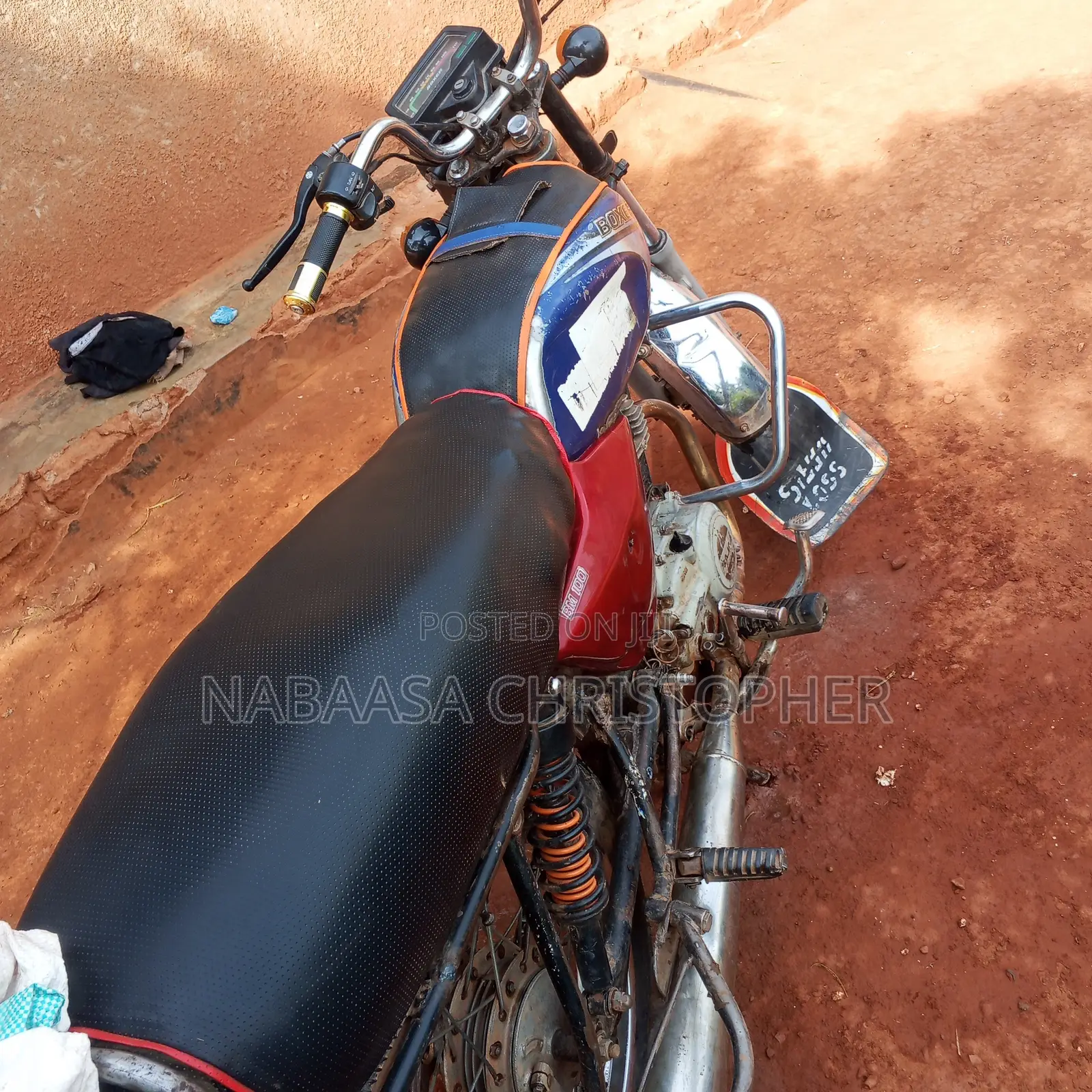 Bajaj Boxer 2009 Blue