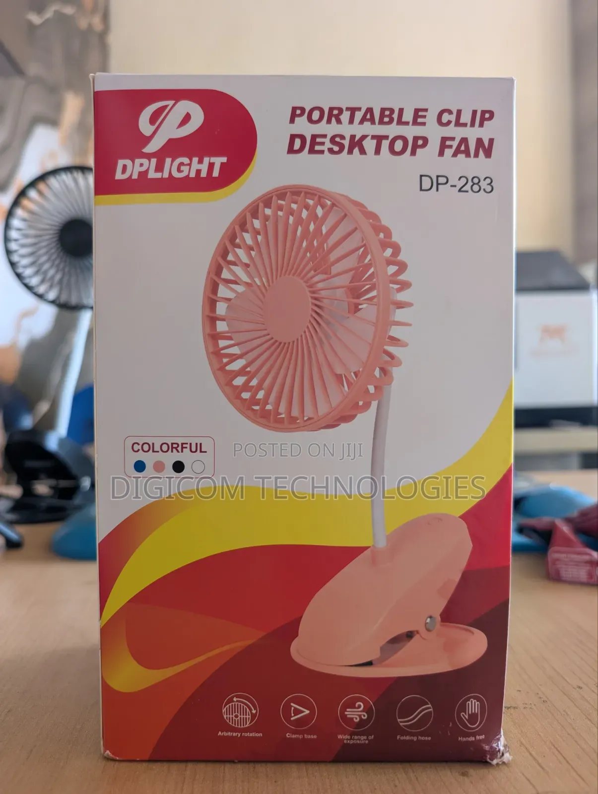 Portable Desktop Rechargeable Fan