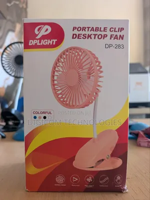 Portable Desktop Rechargeable Fan