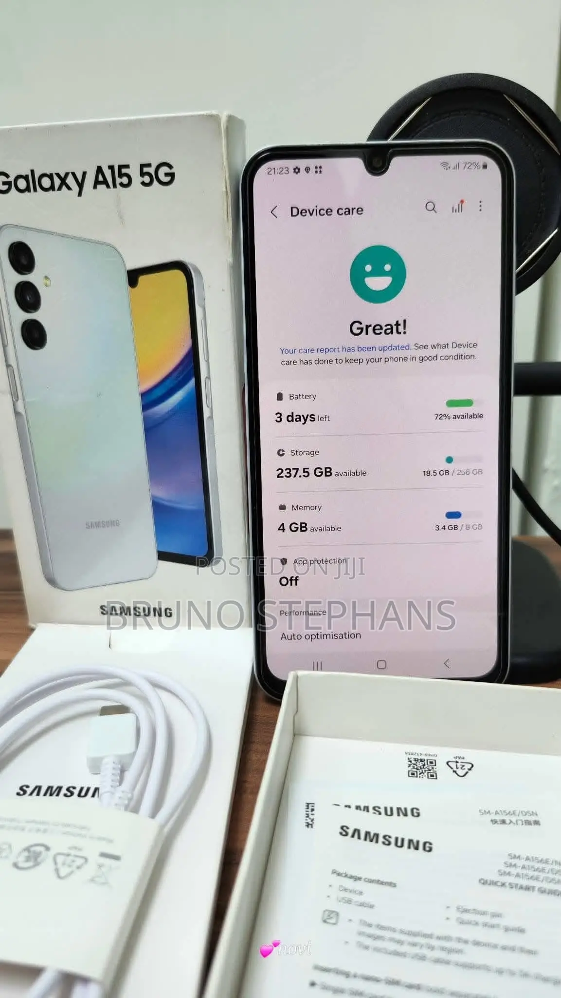 New Samsung Galaxy A15 5G 256 GB White