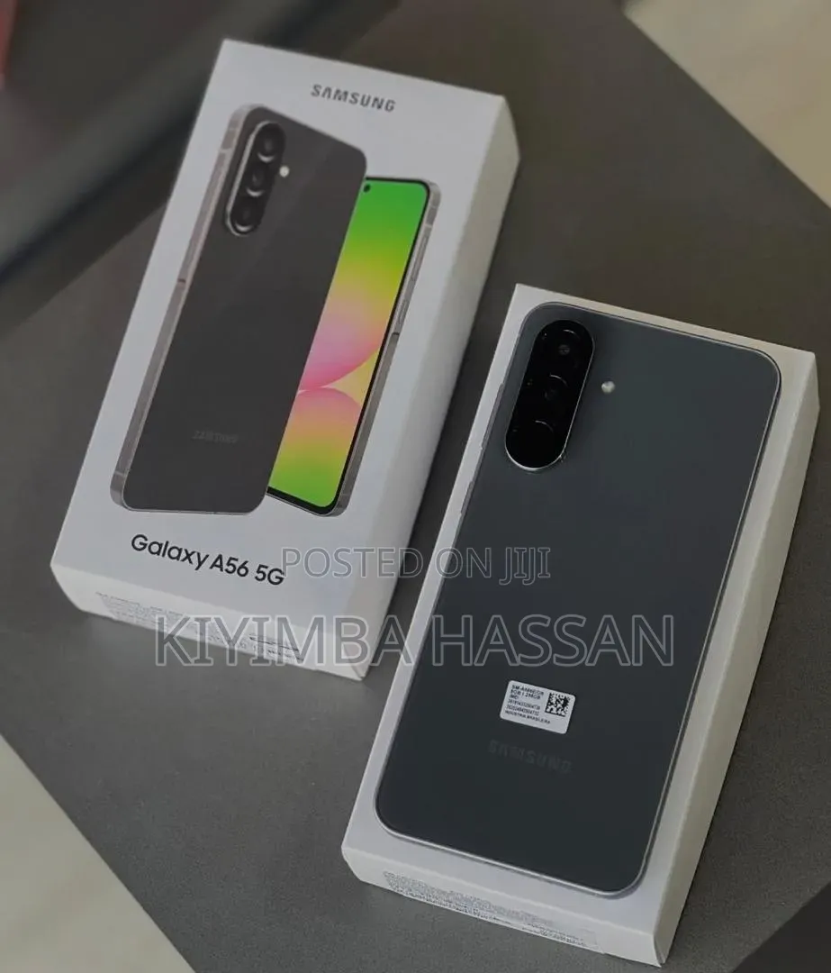 New Samsung Galaxy A56 256 GB Black