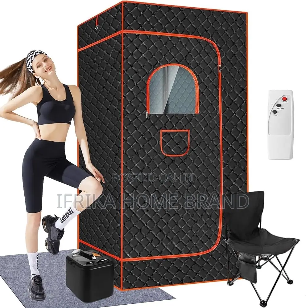 Portable Personal Home Steam and Infrared Sauna Kit.
