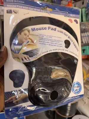 Mouse Pad With Wrist Gel Support