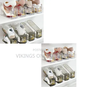 2 Pairs Shoe Closet Organizers
