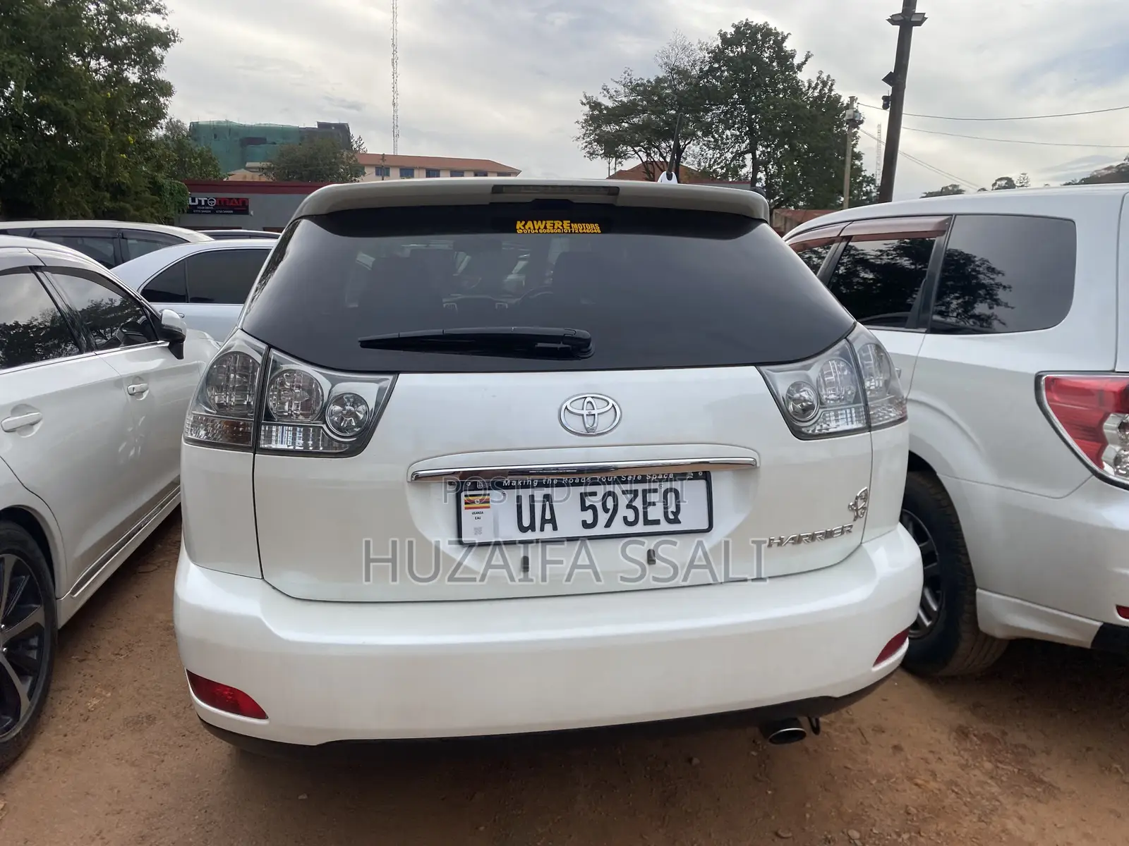 Toyota Harrier 2008 White
