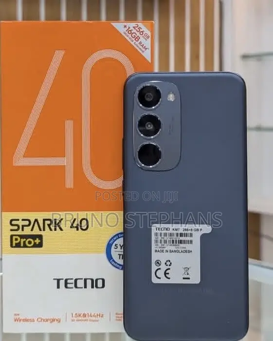 New Tecno Spark 40 Pro 256 GB Blue