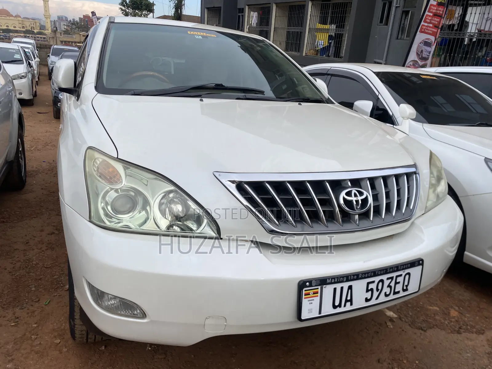 Toyota Harrier 2008 White