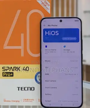 New Tecno Spark 40 Pro 256 GB Blue