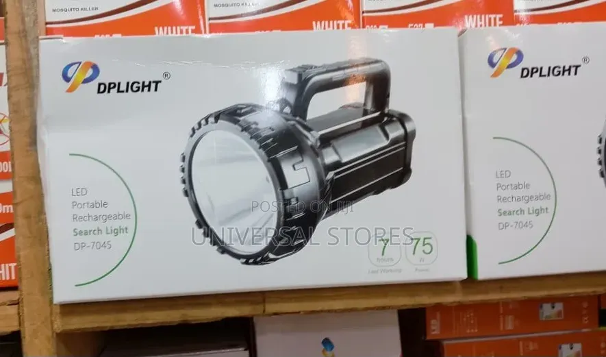 Dp Led Portable Rechargeable Search Light
