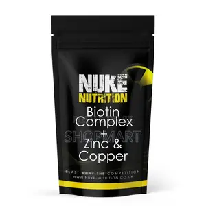 Biotin Zinc Copper Tablets Hair Growth Healthy Skin and Nails Vegan