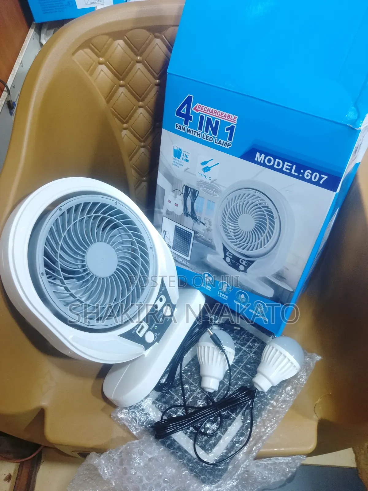 Portable Solar Fan