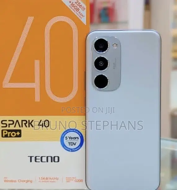 New Tecno Spark 40 Pro+ 256 GB Silver