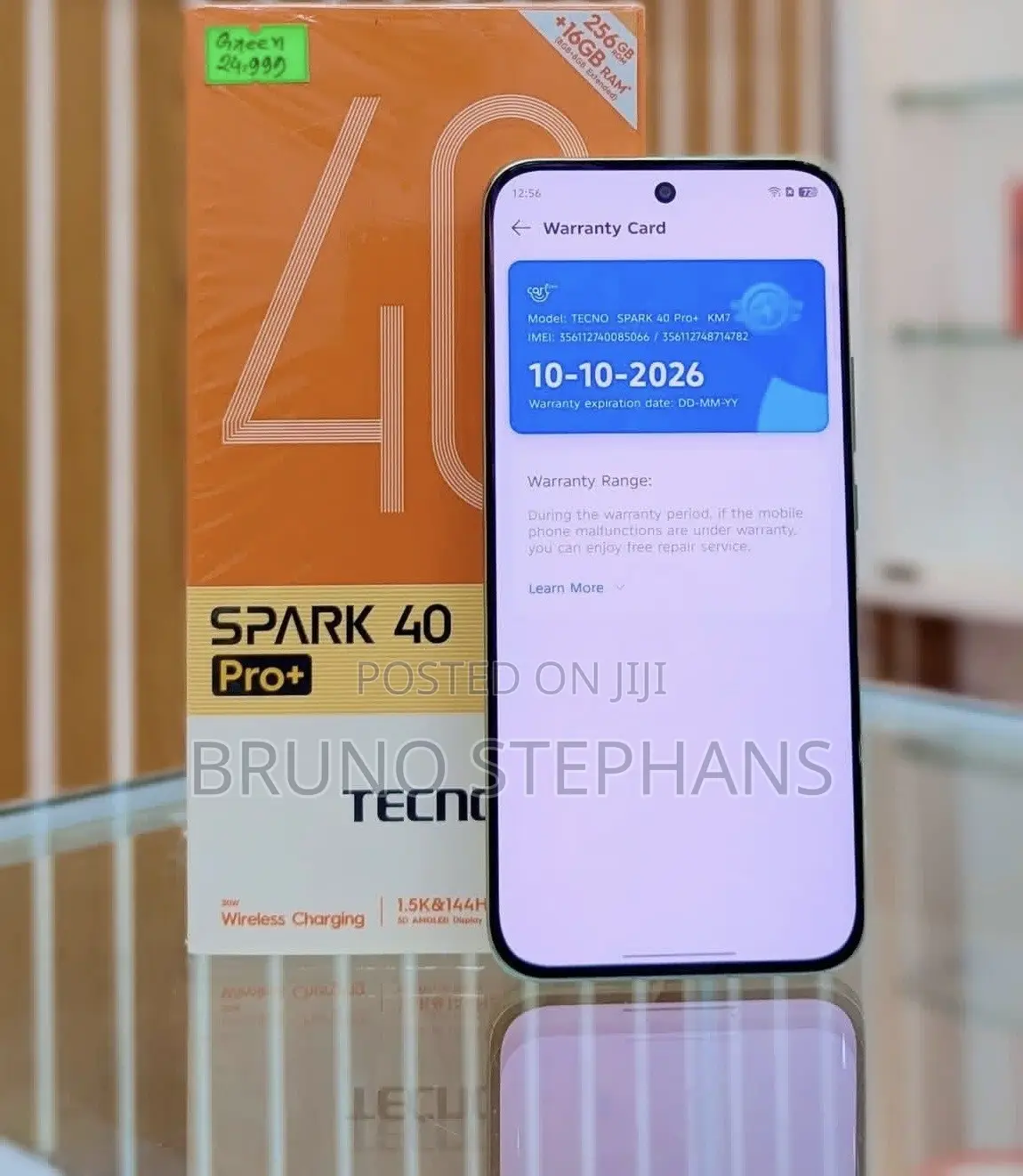 New Tecno Spark 40 Pro+ 256 GB Green