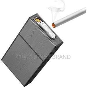 2-in-1 Multifunctional Cigarette Case With Lighter