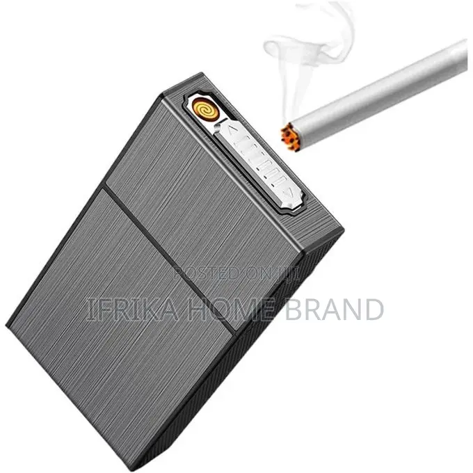 2-in-1 Multifunctional Cigarette Case With Lighter