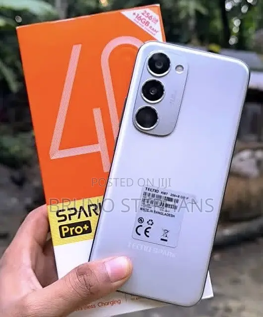 New Tecno Spark 40 Pro+ 256 GB Silver