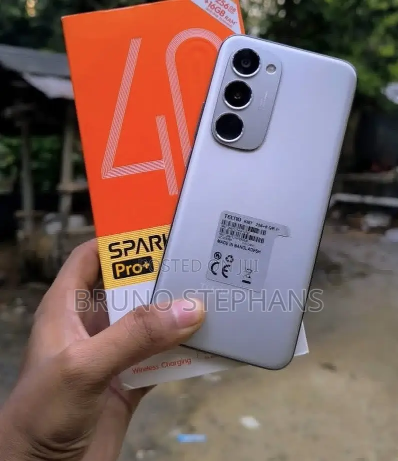 New Tecno Spark 40 Pro+ 256 GB Silver