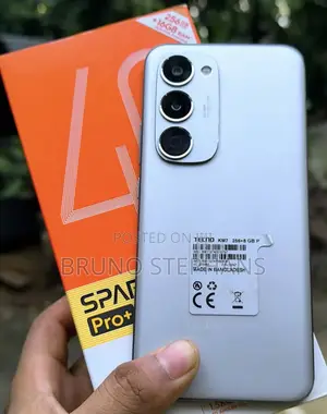 New Tecno Spark 40 Pro+ 256 GB Silver