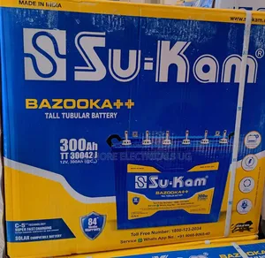 SU-KAM Tall Tubular Battery 200ah/12volts