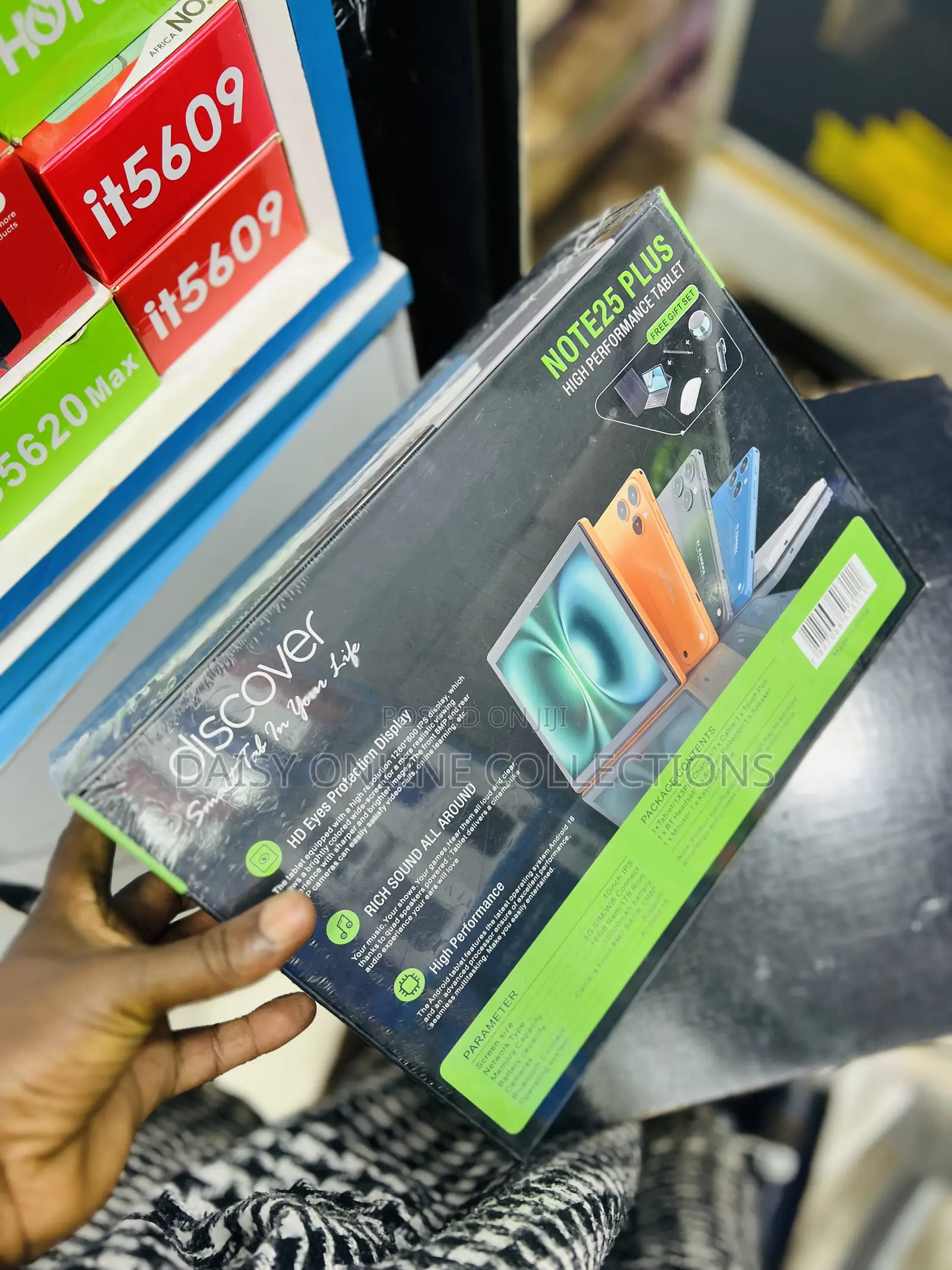 New Discover Note 25 Plus 512 GB Silver