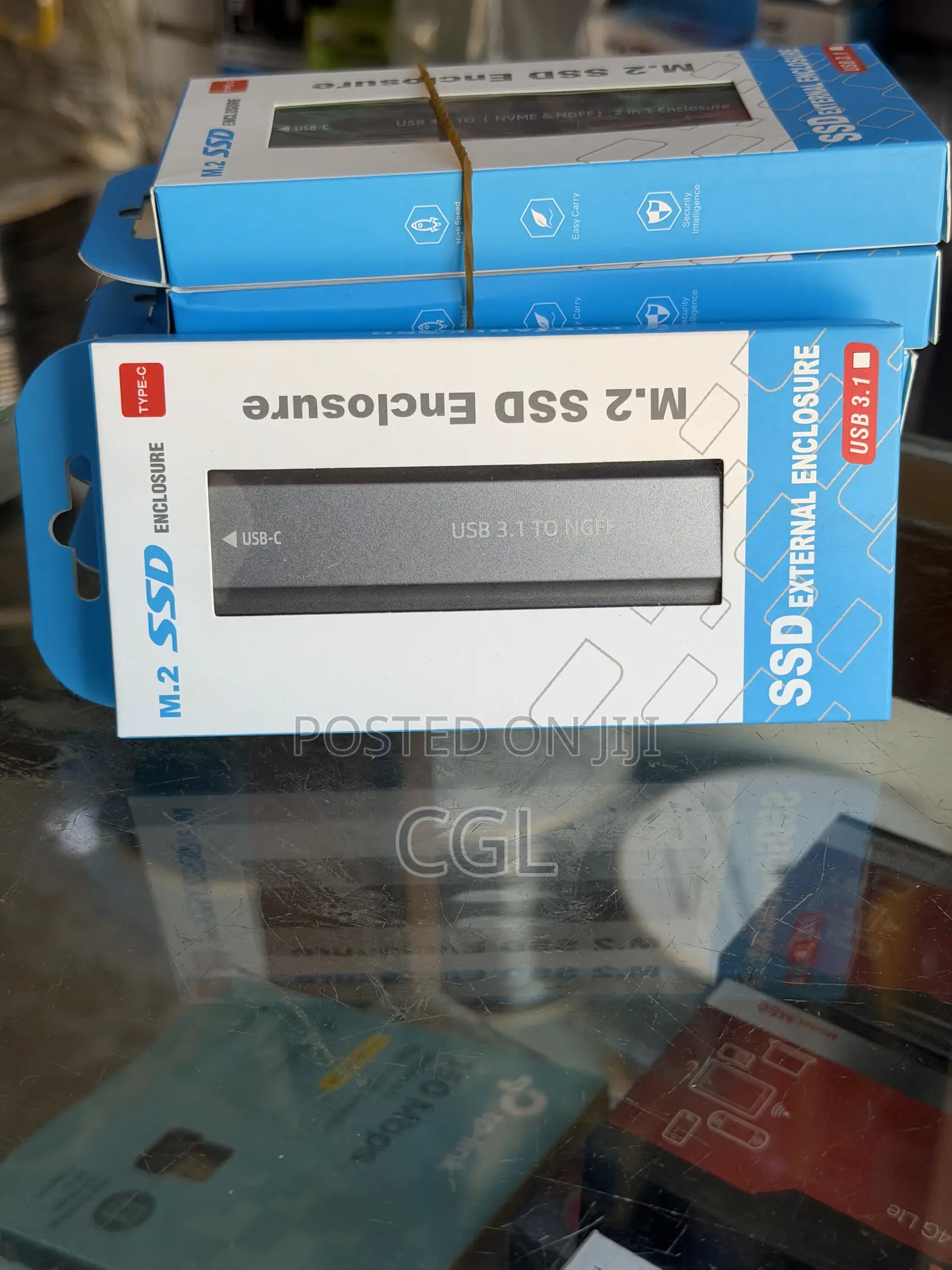 USB-C 3.1 to NGFF M.2 SSD External Enclosure Type C SSD Casing