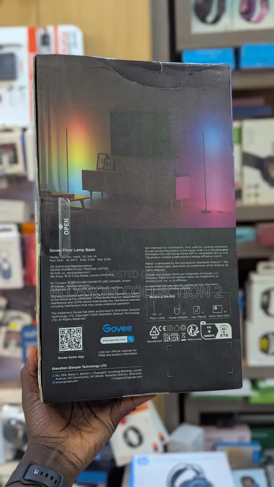 Govee RGB Floor Lamp Smart With Alexa