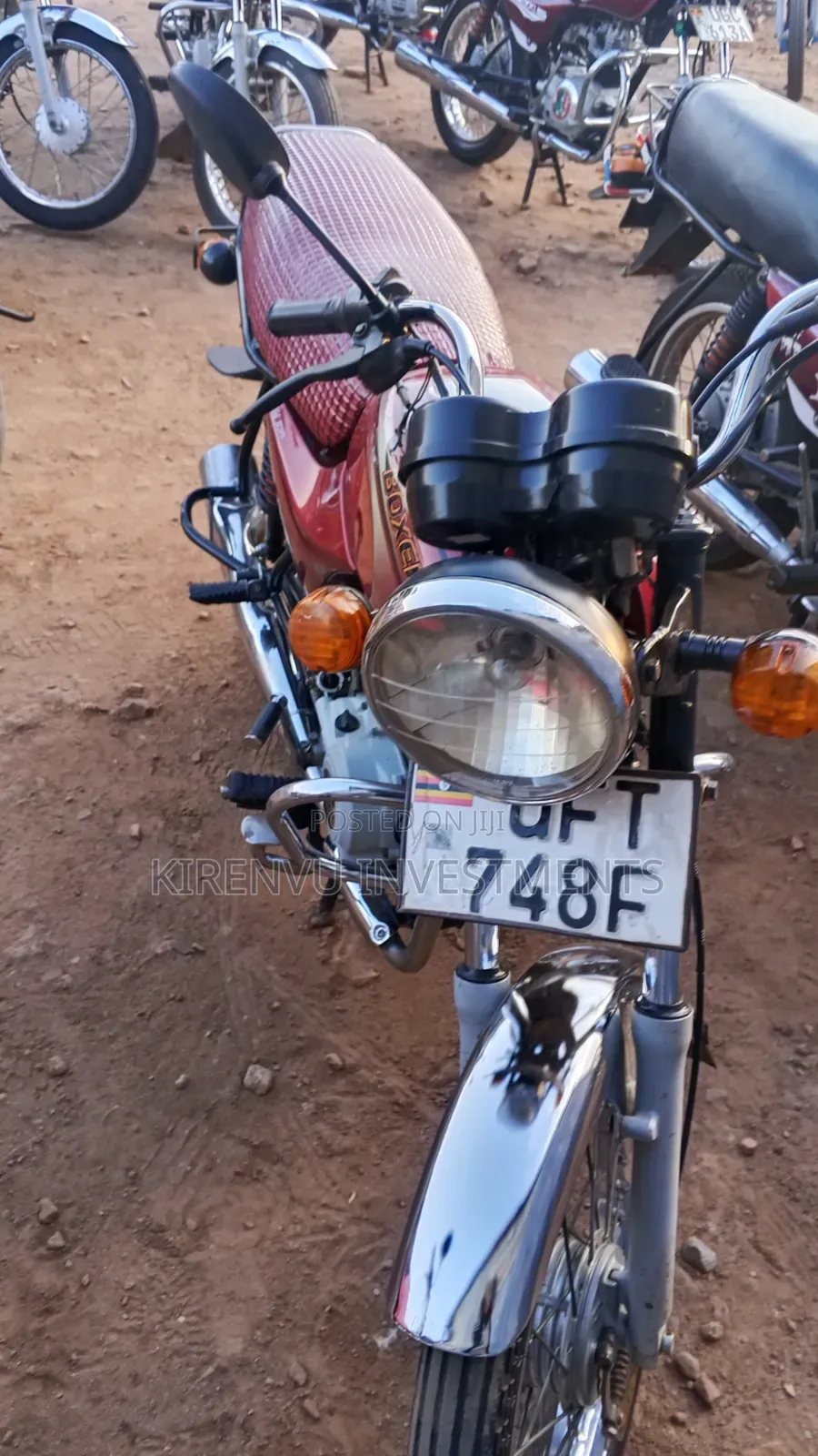 Bajaj Boxer 100 2021 Red