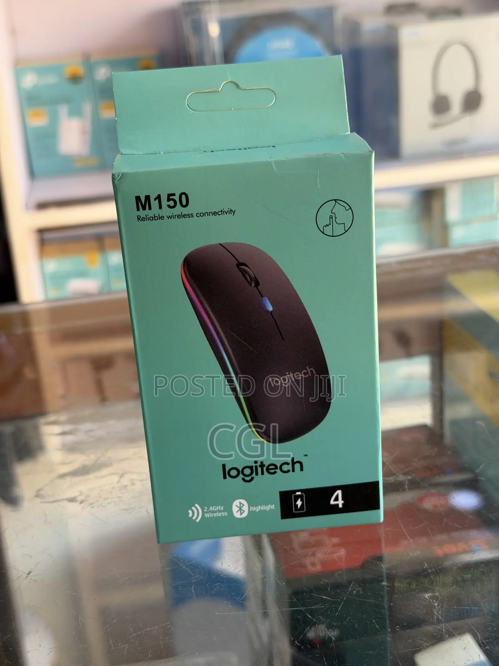 Rechargeable Logitech M150 Wireless Bluetooth Mouse