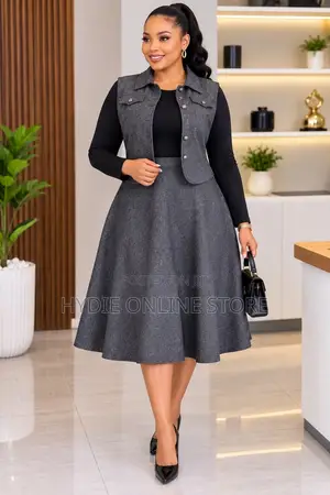 Decent Office Wear Round Dress Coat