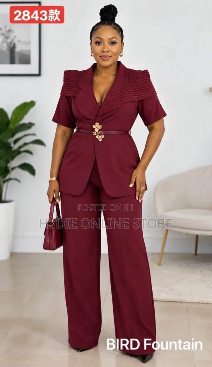 Floral Arms Suit Two Piece
