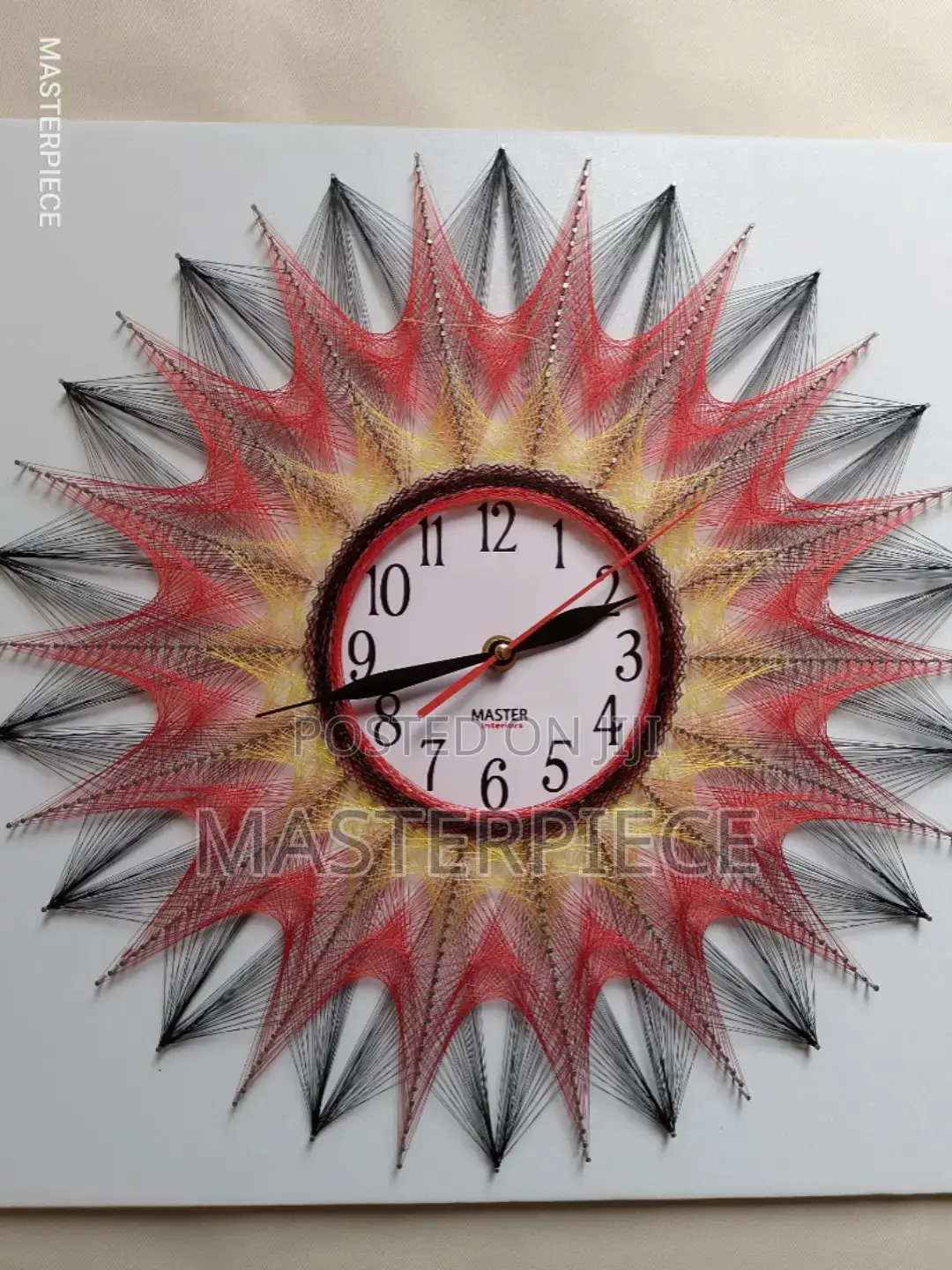 String Art Wall Clock
