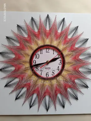 String Art Wall Clock