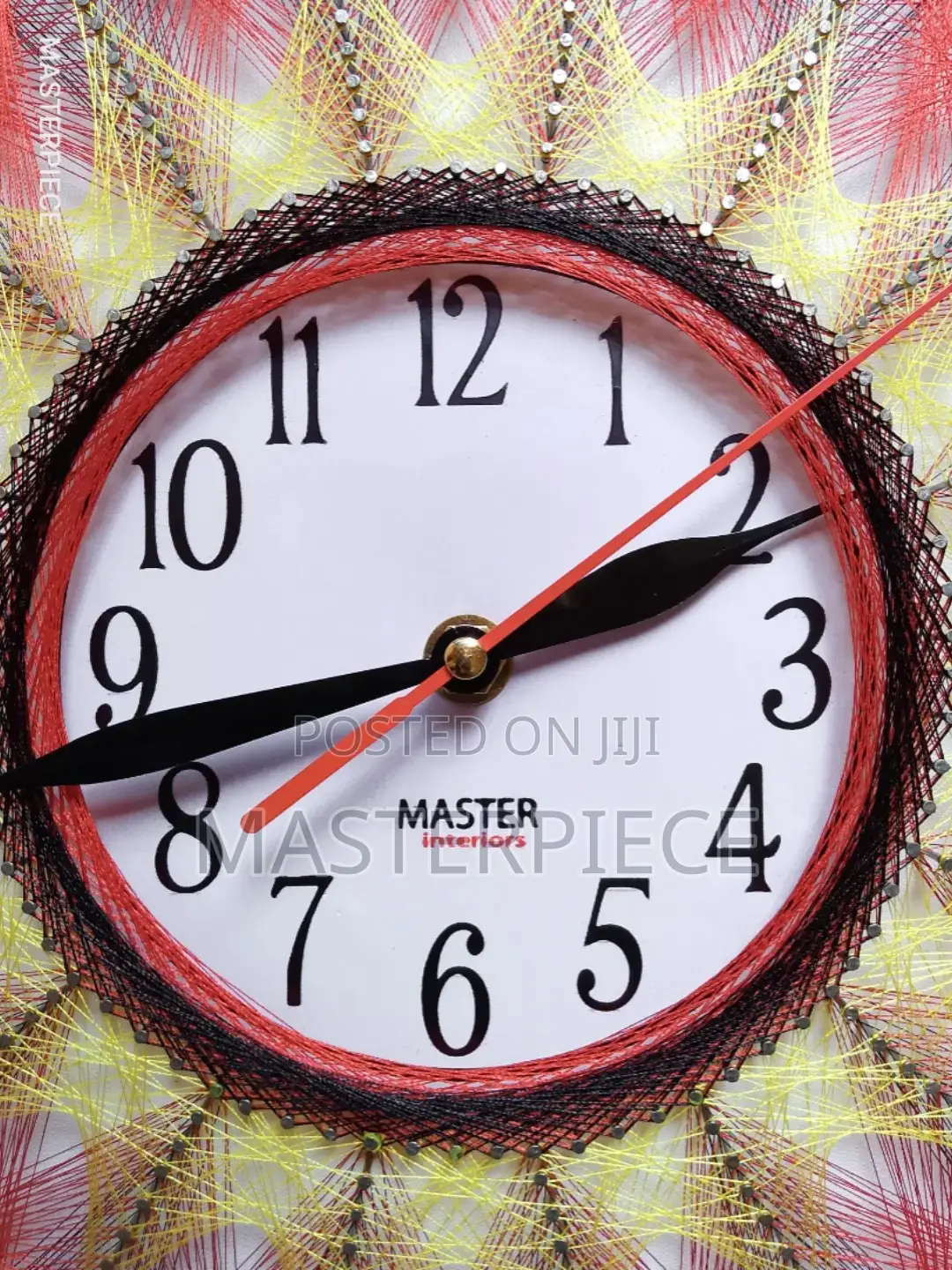 String Art Wall Clock