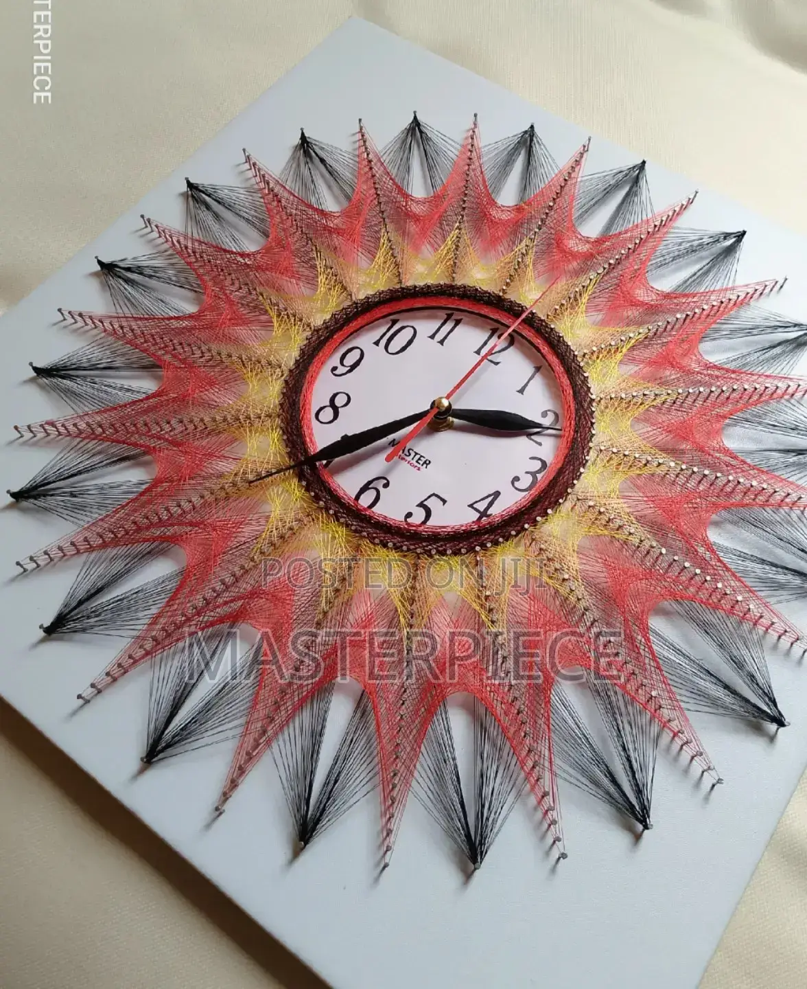 String Art Wall Clock