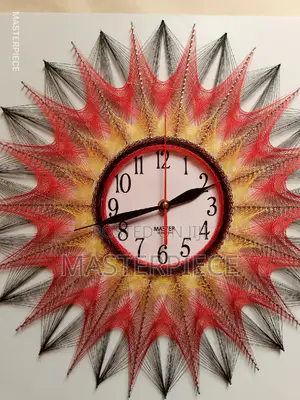 String Art Wall Clock