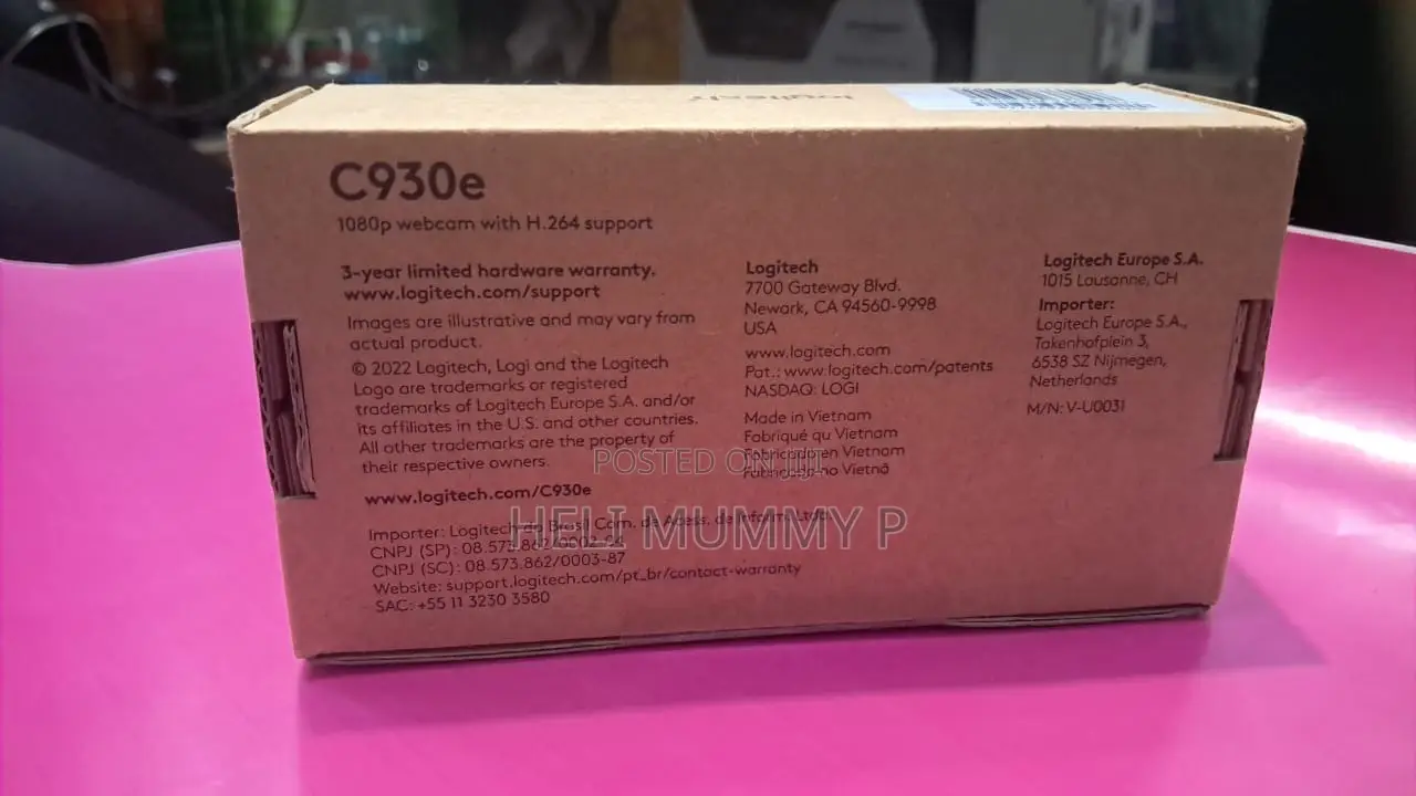 C930e Logitech Web Camera