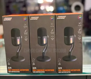 Porodo Gaming Elyx RGB Condenser Microphone