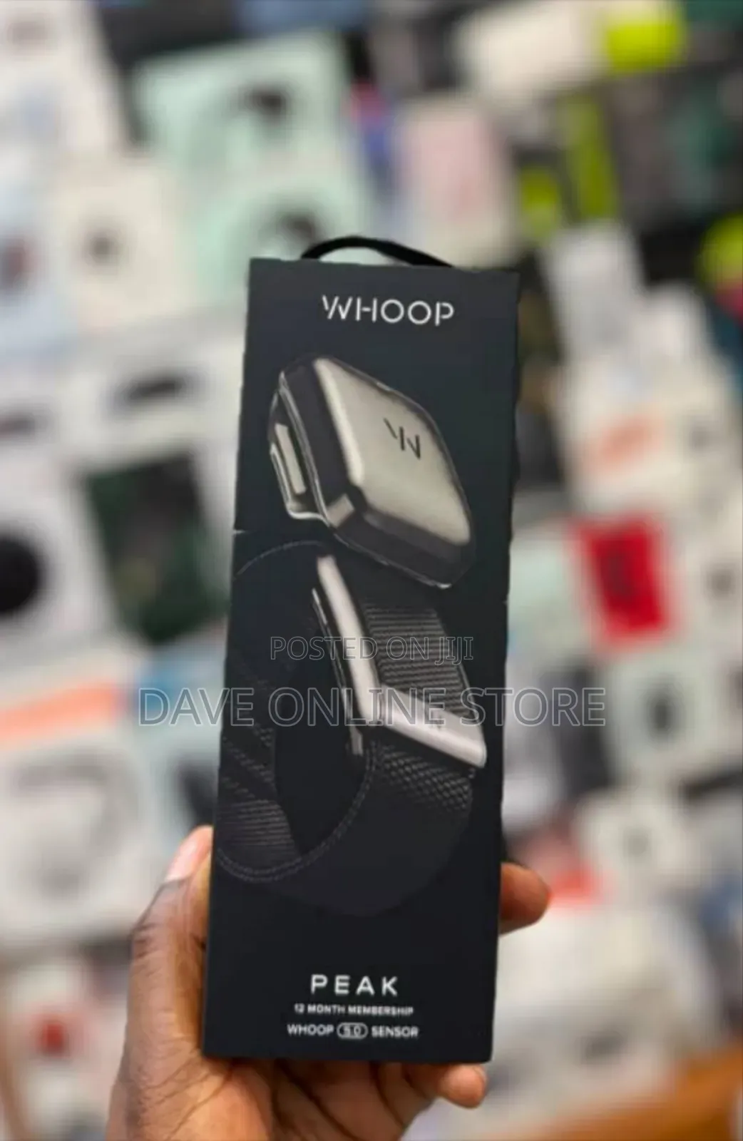 WHOOP Peak 5.0 Sensor, a 24/7 Health and Fitness Wearable Band