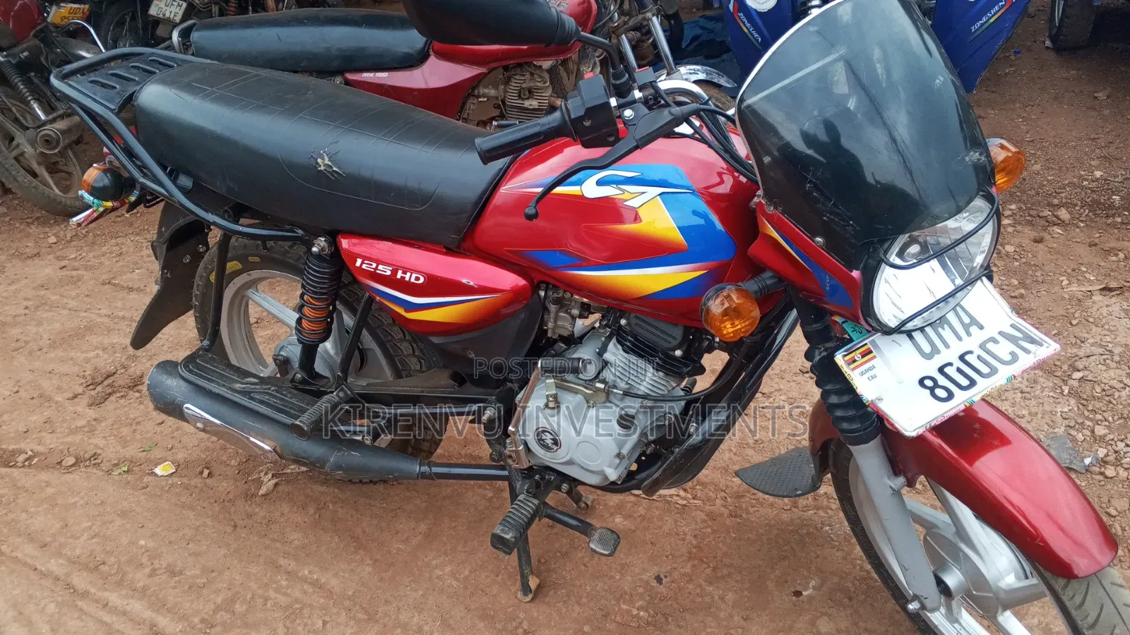 Bajaj Boxer 125 2025 Red
