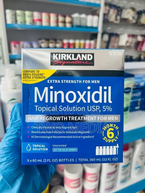 Minoxidil 5% Kirkland 6 Bottles